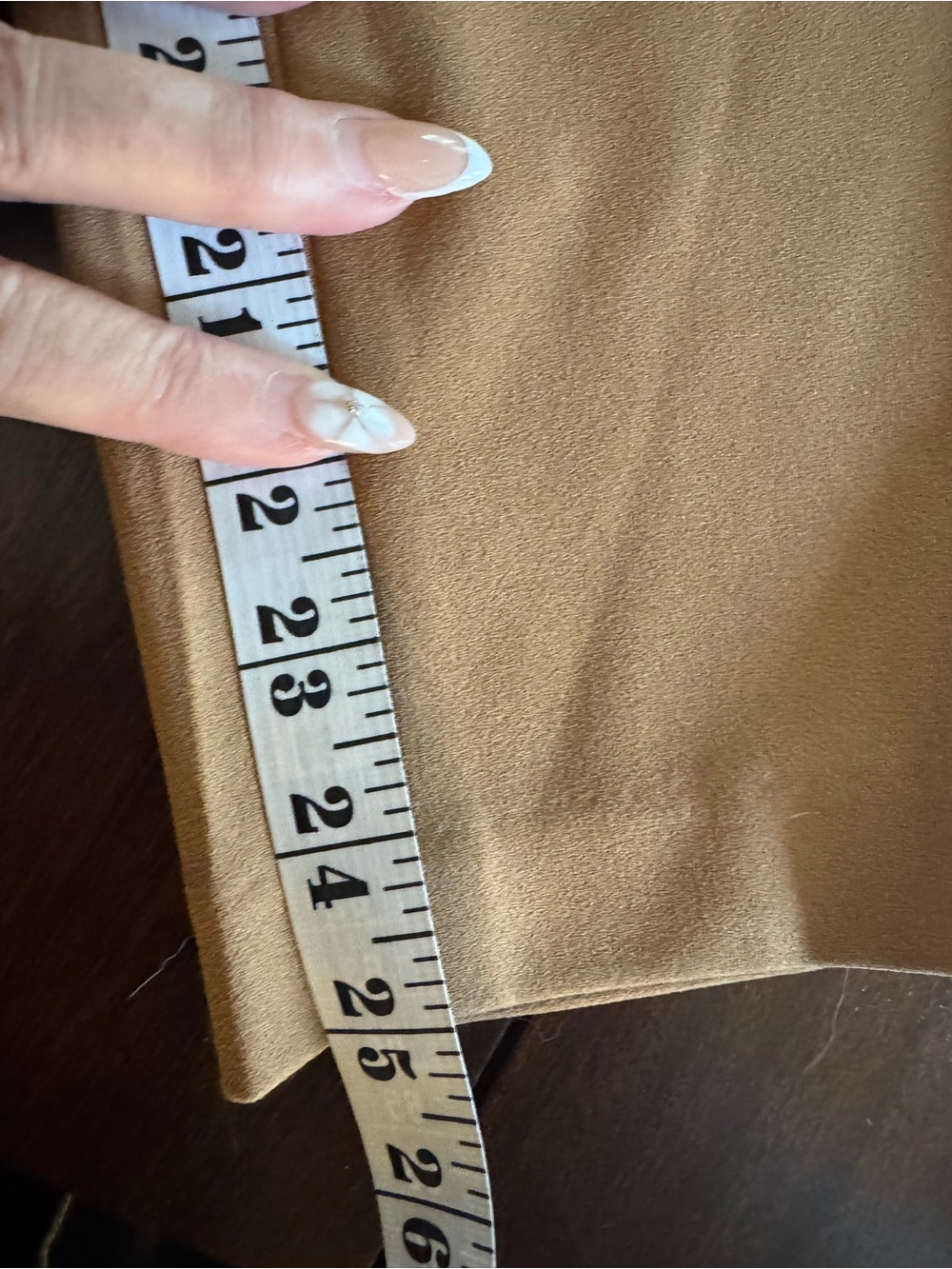 Calvin Klein Camel Brown Tie-Waist Cropped Jumpsuit - Picture 8 of 9